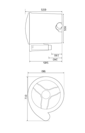 Easy-Pod Komplett (inkl. Airtech 70 + UVC + Anschlussmaterial)